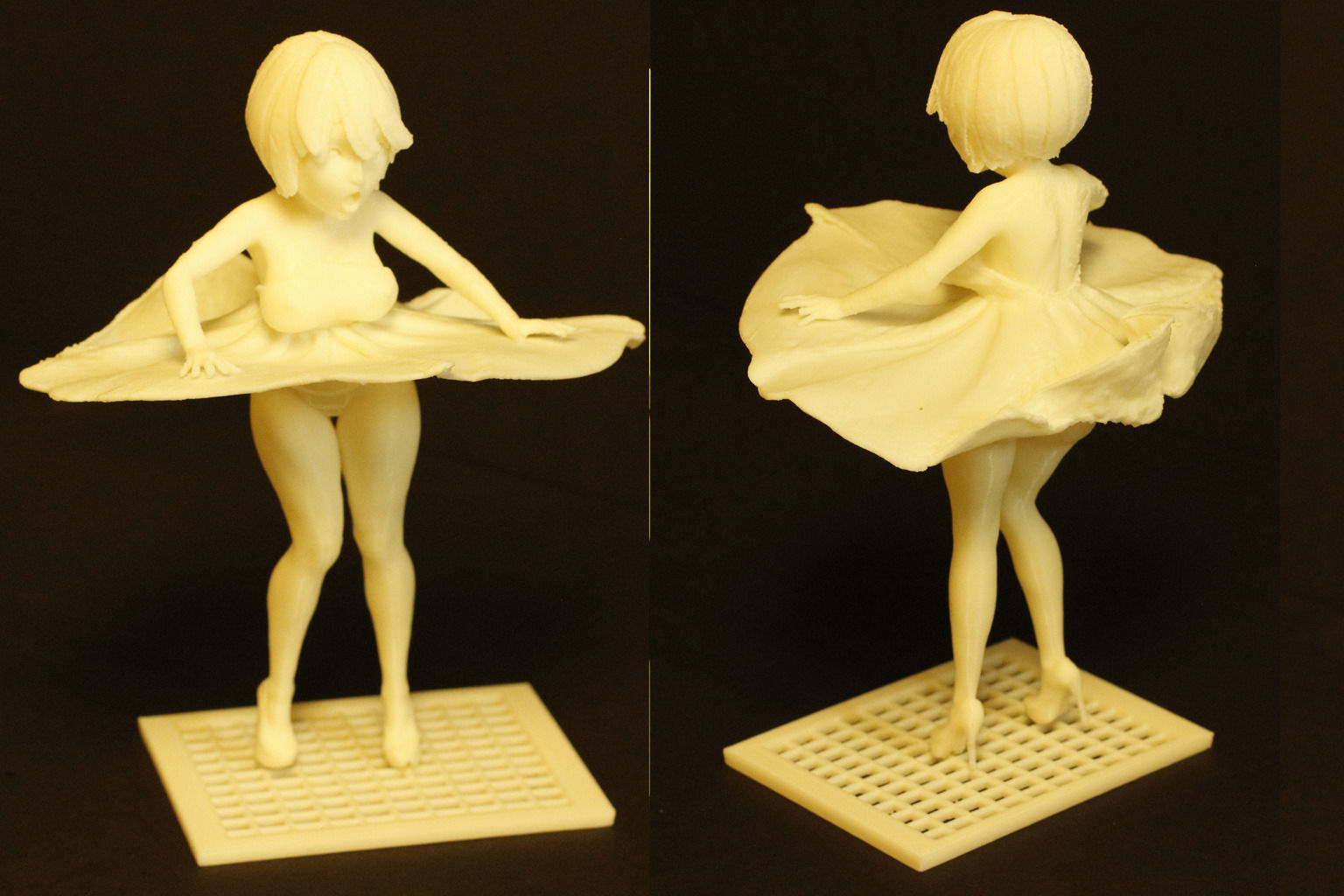 3D Printable Space nun anime figurine 3d print model January 2022 by  Minigames Miniatures