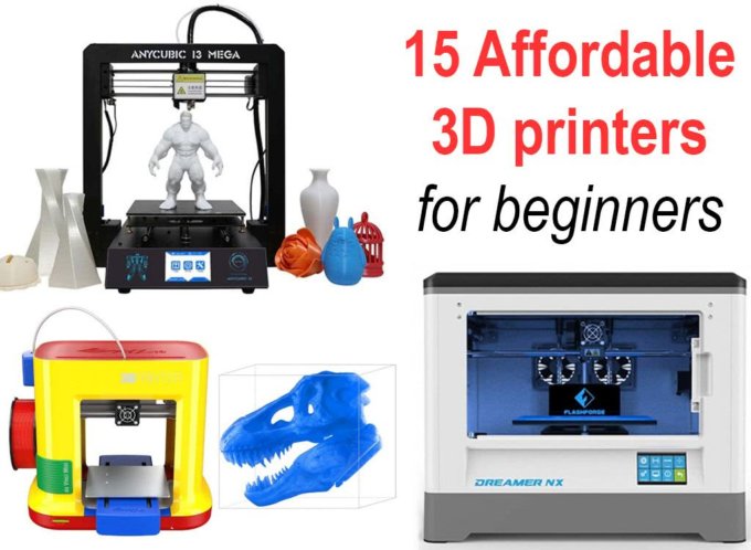 Best Affordable 3d Printers 2019 Top 15 Machines For Beginners 0882