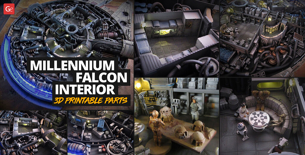 millennium falcon interior