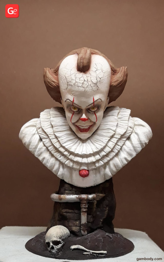 Pennywise Halloween 3D prints