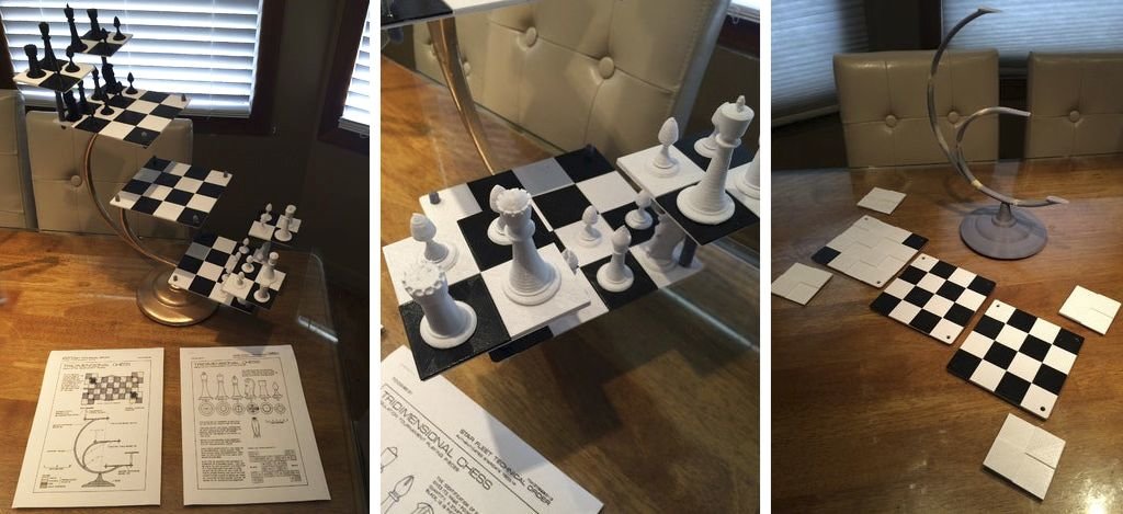 Star Trek Tri-Dimensional Chess 3D Model