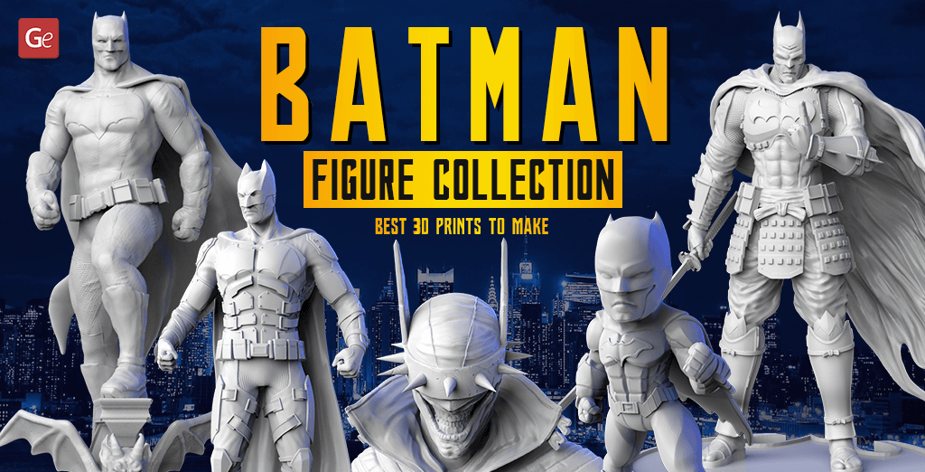 Batman Statue and Figure to 3D Print: Top 16 DC Comics 3D Models