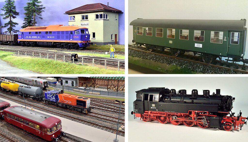 3D Printed Trains: 20 3D Hobbyists Must Print
