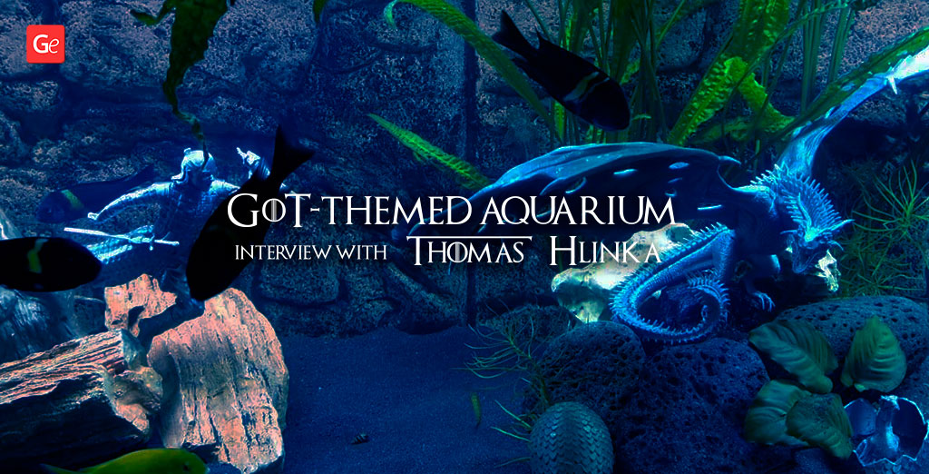 Fantastic Aquarium Decorations 3D Printed Inspired by Game of Thrones