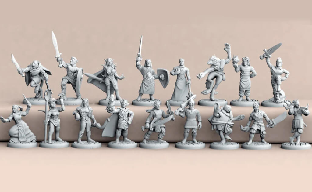 free stl files for 3d printing miniatures