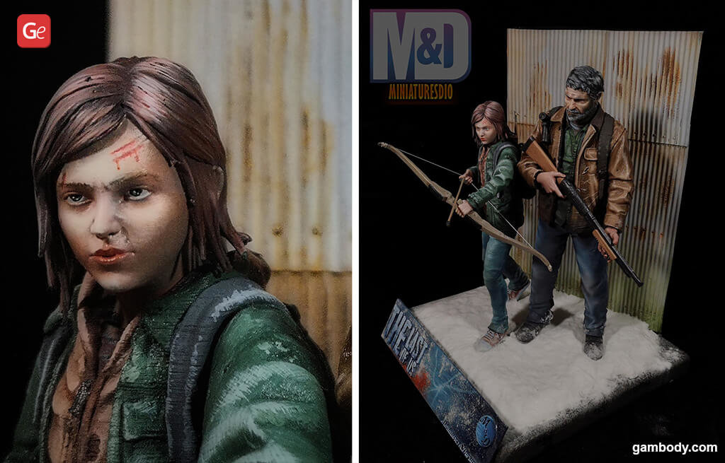 3D file The Last of Us II Ellie 🎮・3D printer model to download