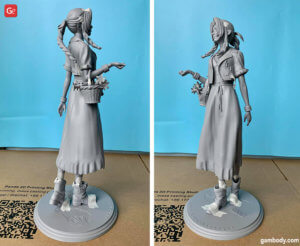 Final Fantasy 7 Aerith Figure: Cool 3D Models to 3D print