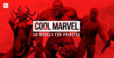 Legendary Marvel 3D Print Ideas 2024: Models from Movies