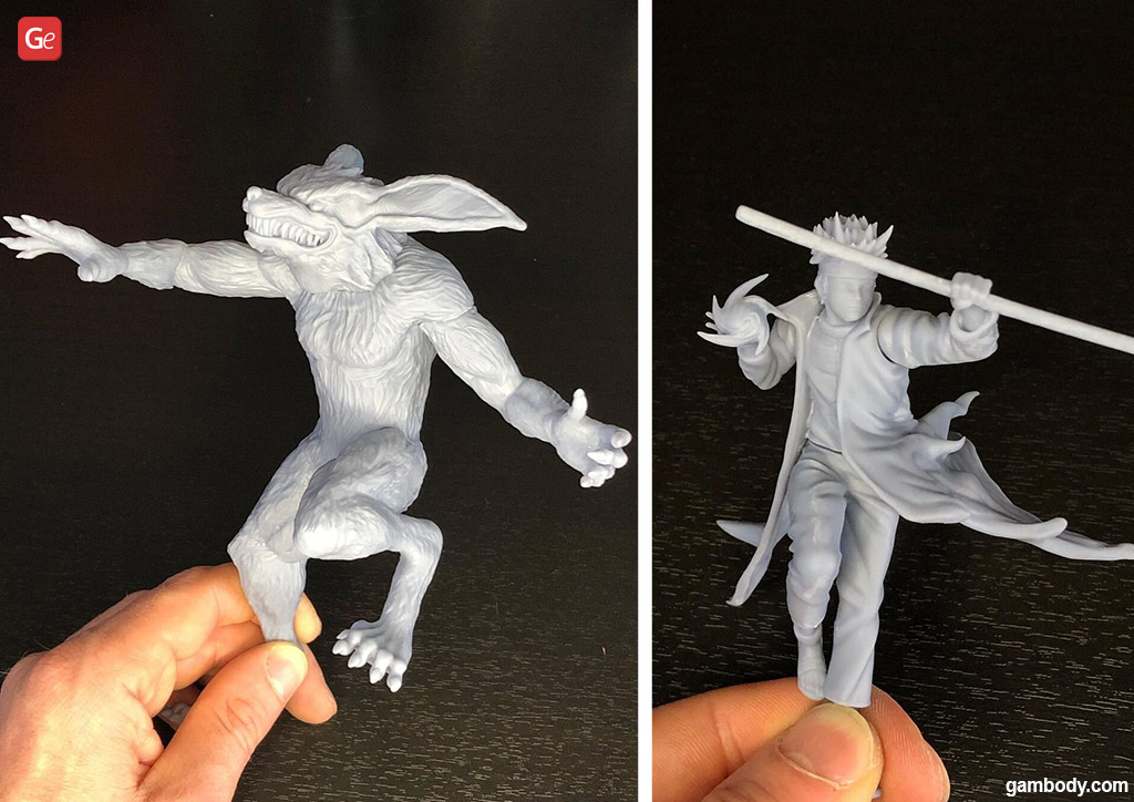 3D printed game mini figure Tech resin 3D printing  painting  3dprinting miniature figures 3dprinted  3d printing 3d printing  service Printing services