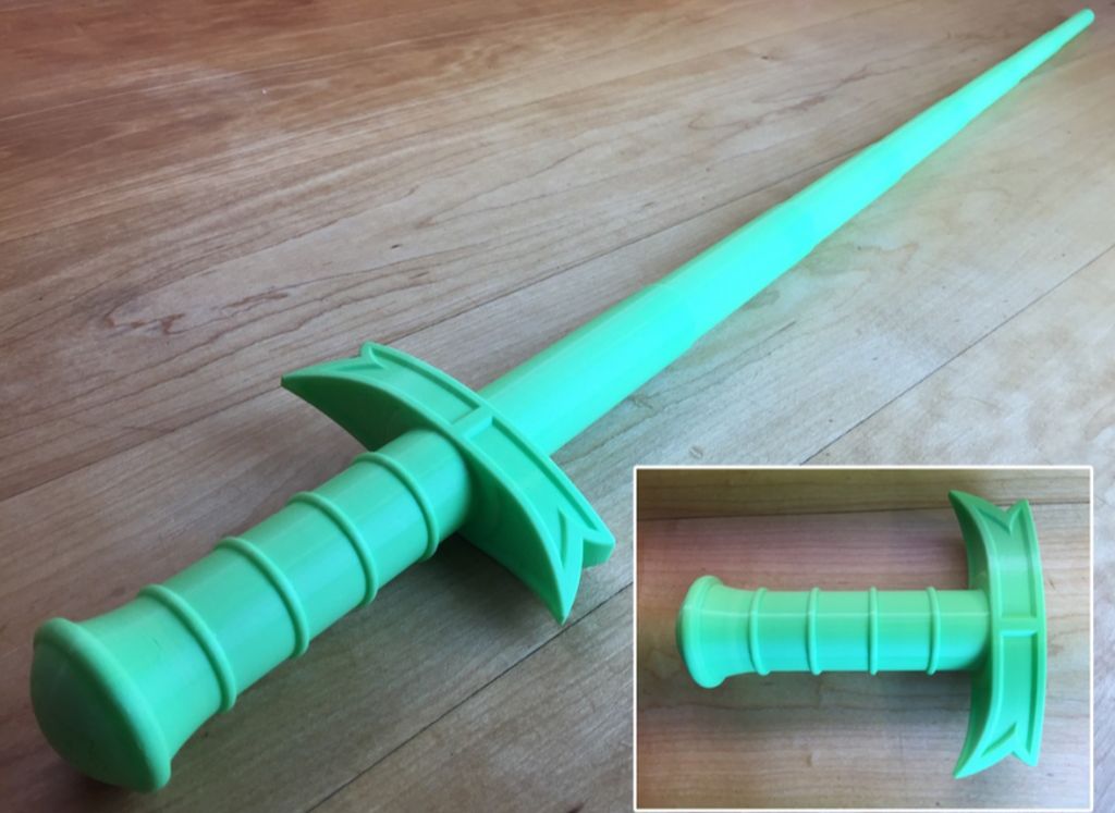 Randomly Random: DIY - Painting the 3D-Printed SOLDIER Sword