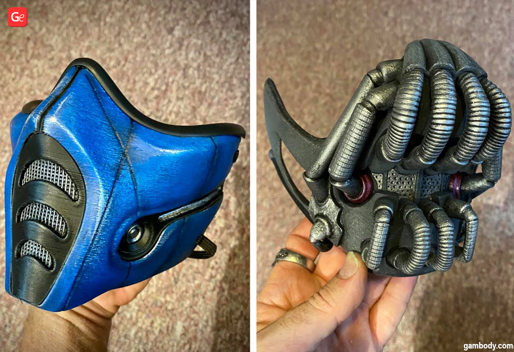 Fun Masks 3D prints