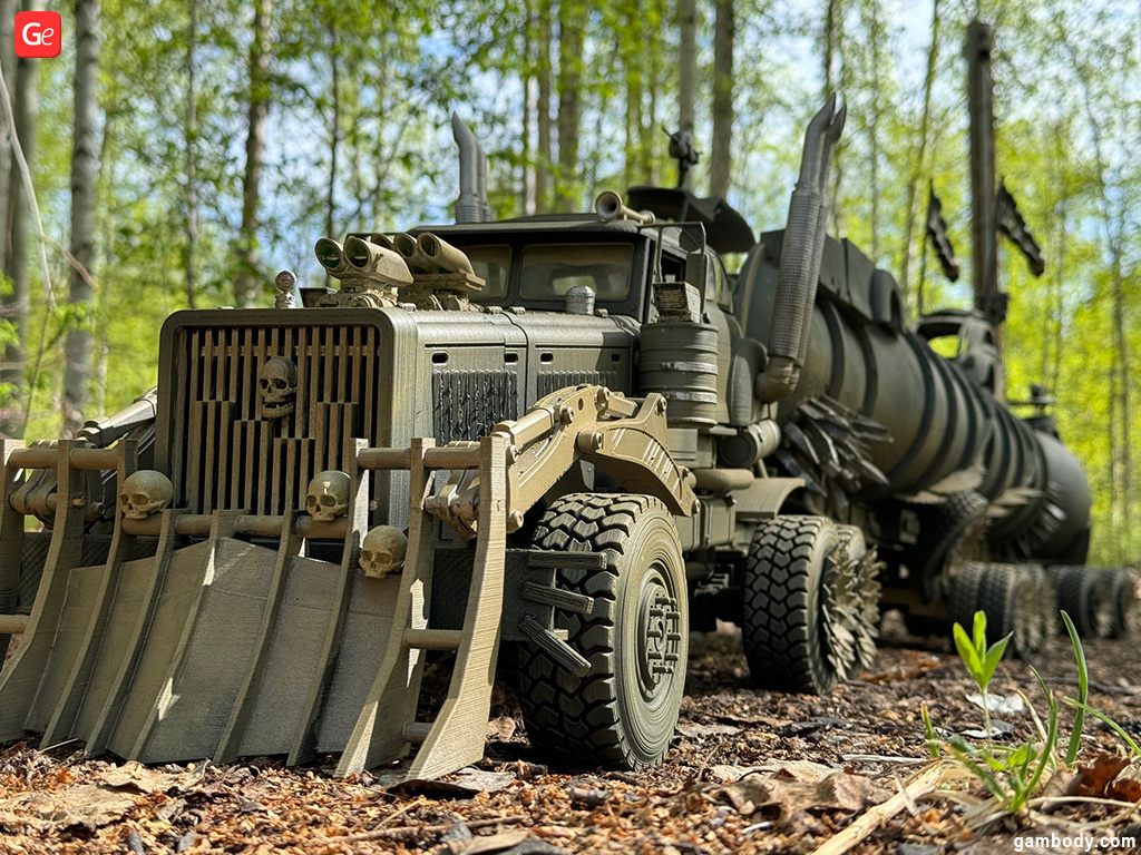 3D printed car models