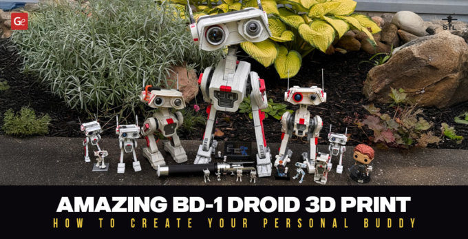 Amazing BD-1 Droid 3D Print: How to Create Your Personal Buddy