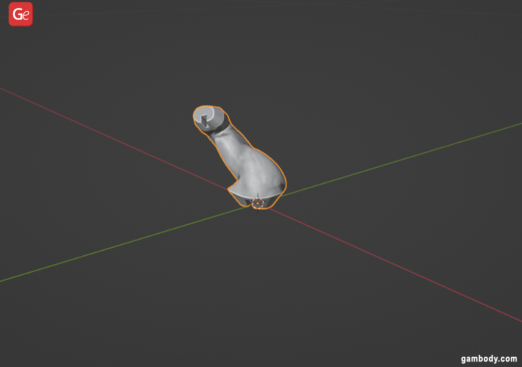 Blender split STL