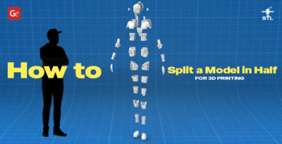 How to Split a Model in Half: Secrets of Large-Scale 3D Printing