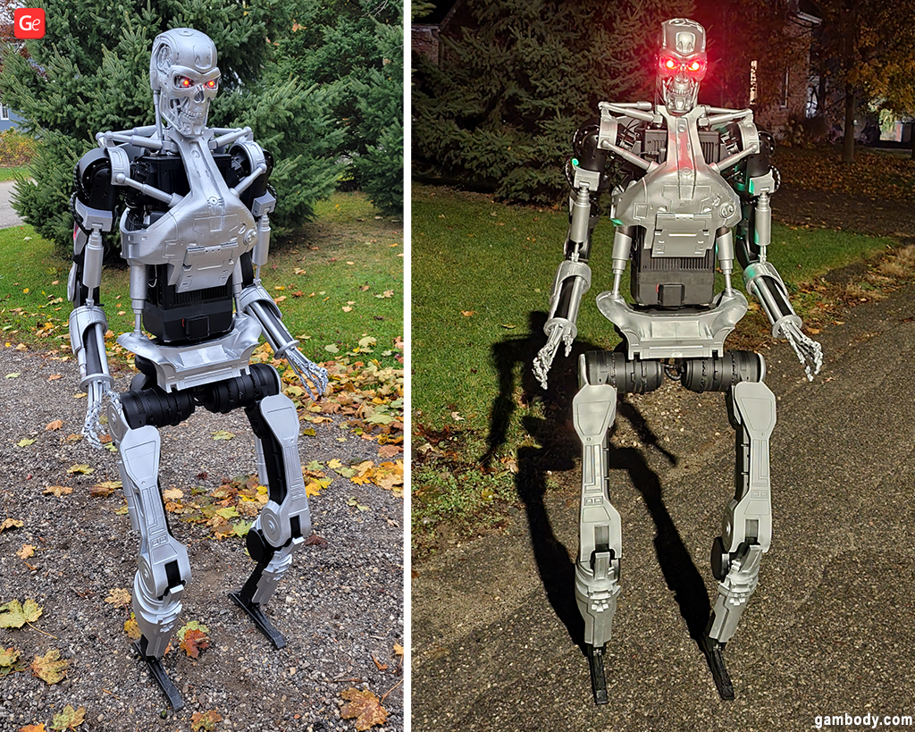 Life-size 3D print Terminator