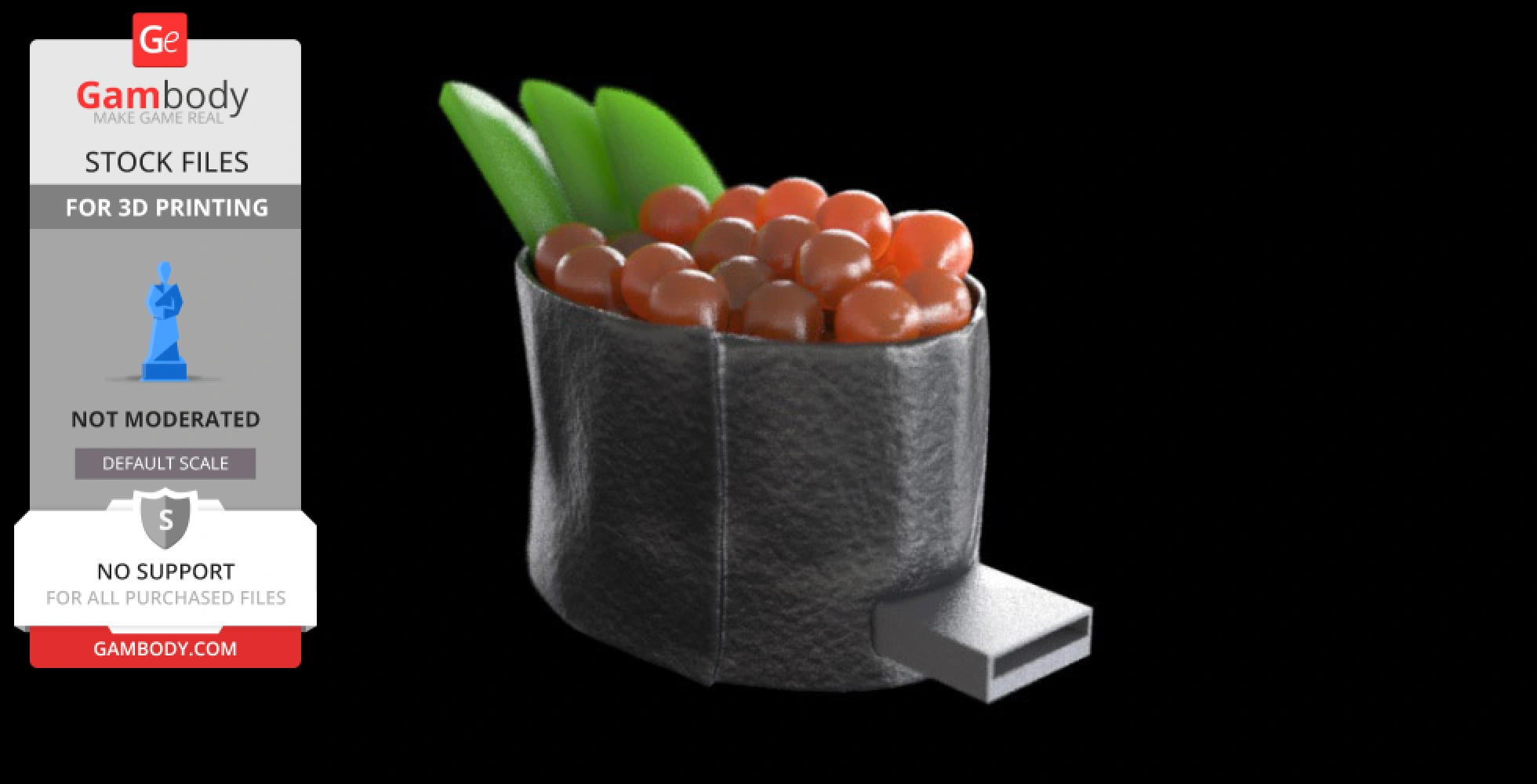 Buy Flash Memory Stick Sushi Ikura Case