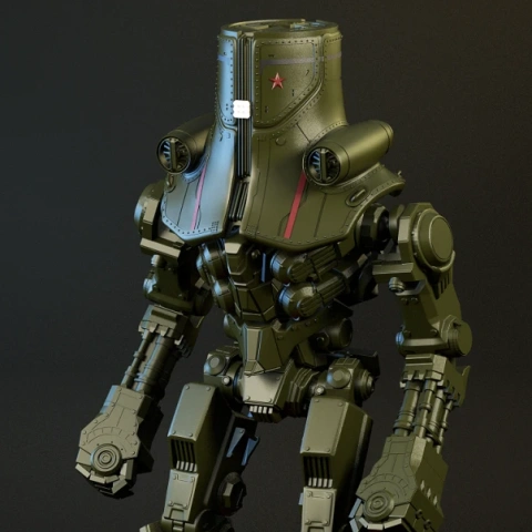 preview of Cherno Alpha 3D Printing Model | Assembly + Action