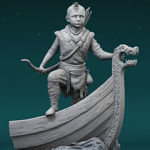 preview of Atreus 3D Printing Figurine | Assembly