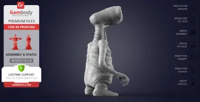 Gambody STL files of E.T. the Extra-Terrestrial for 3D Printing