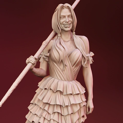 preview of Harley Quinn 2021 3D Printing Figurine | Assembly