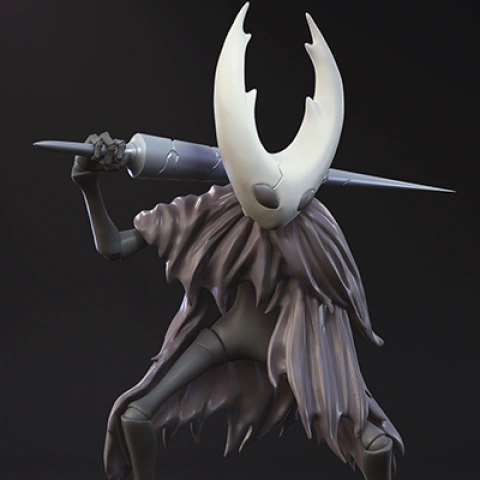 preview of Hollow Knight Pure Vessel 3D Printing Figurine | Assembly