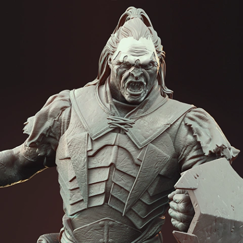 preview of Lurtz 3D Printing Figurine | Assembly