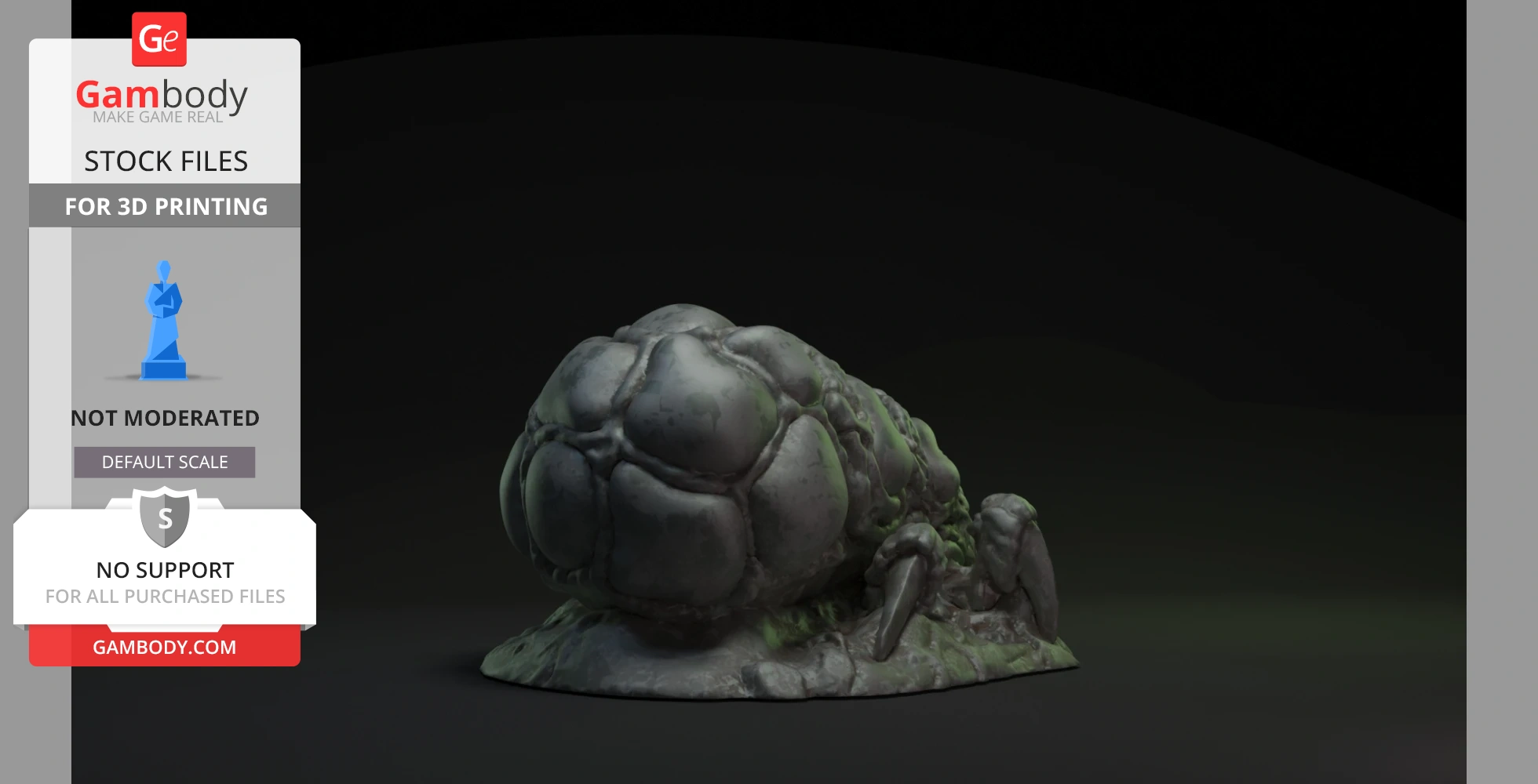 Buy Baneling Zerg (Starcraft 2) 3D Printing Figurine