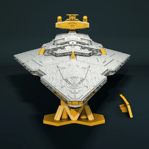 Star Destroyer Add-On Kit for 3D Printing | Assembly