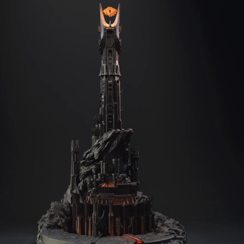 preview of Barad-dur 3D Printing Model | Assembly