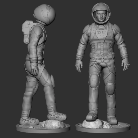 preview of The Martian 3D Printing