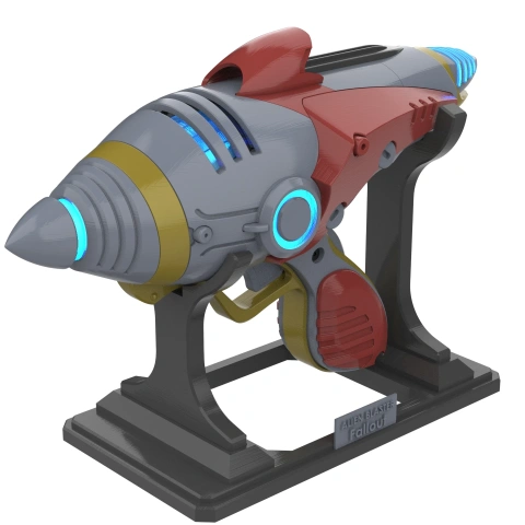 preview of Alien Blaster Fallout Printable 3D Model