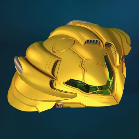 preview of Samus's Gunship 3D Printing Model | Assembly