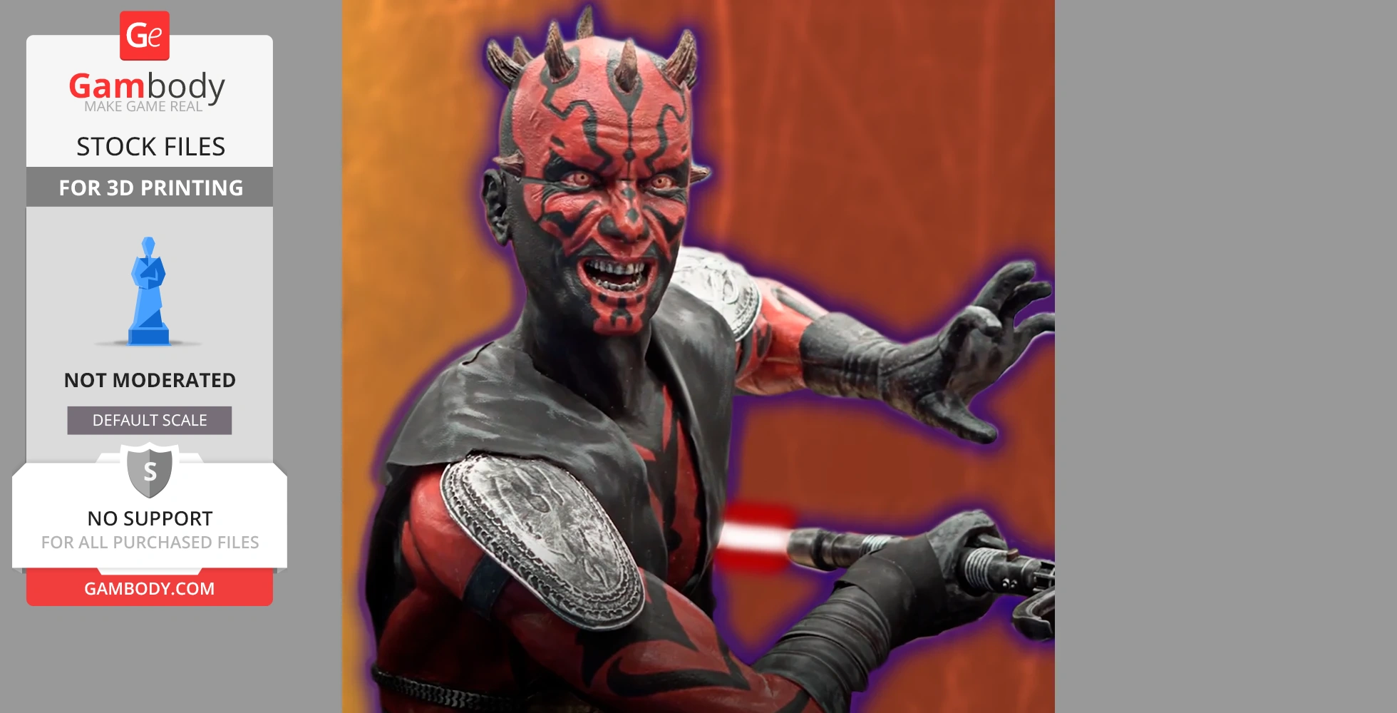 Buy Darth Maul Real Size Clone Wars Live Action Version