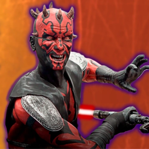 preview of Darth Maul Real Size Clone Wars Live Action Version