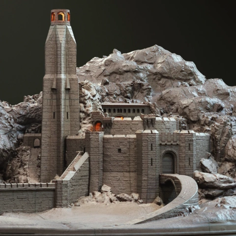 preview of Helm's Deep 3D Printer Files | Assembly