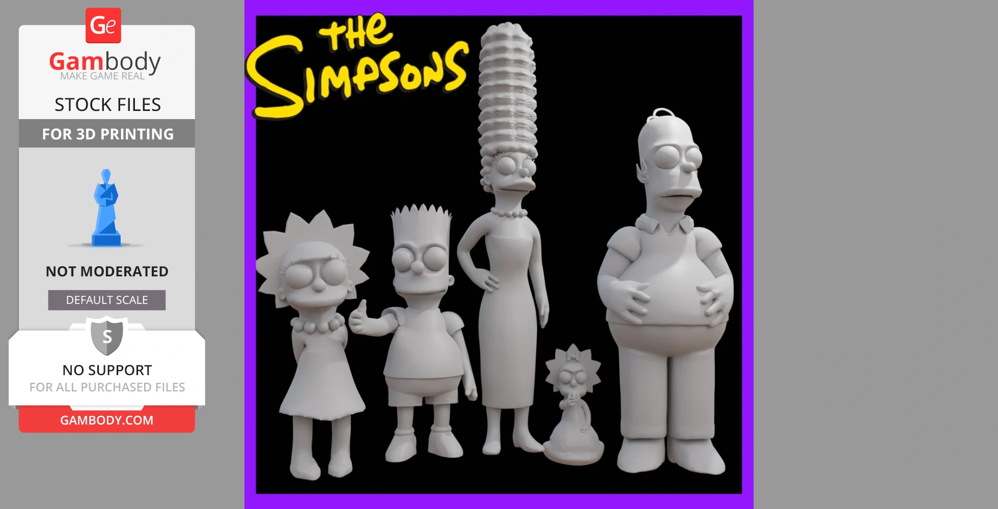 Buy THE SIMPSONS Family pack