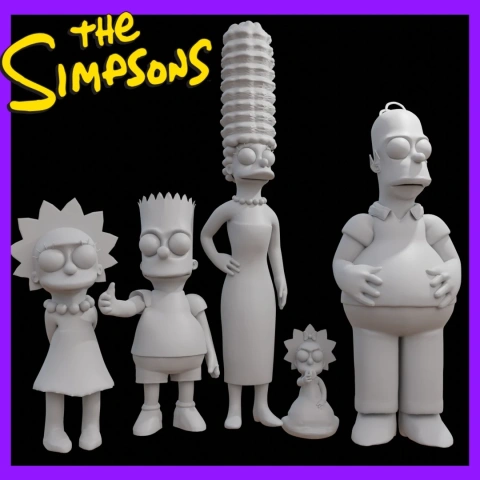 preview of THE SIMPSONS Family pack