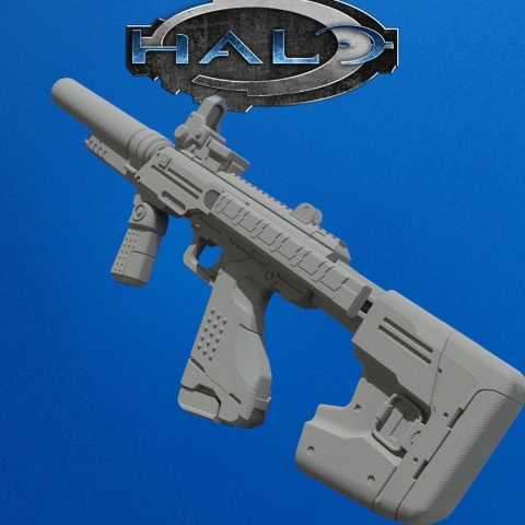 preview of HALO ODST - SMG