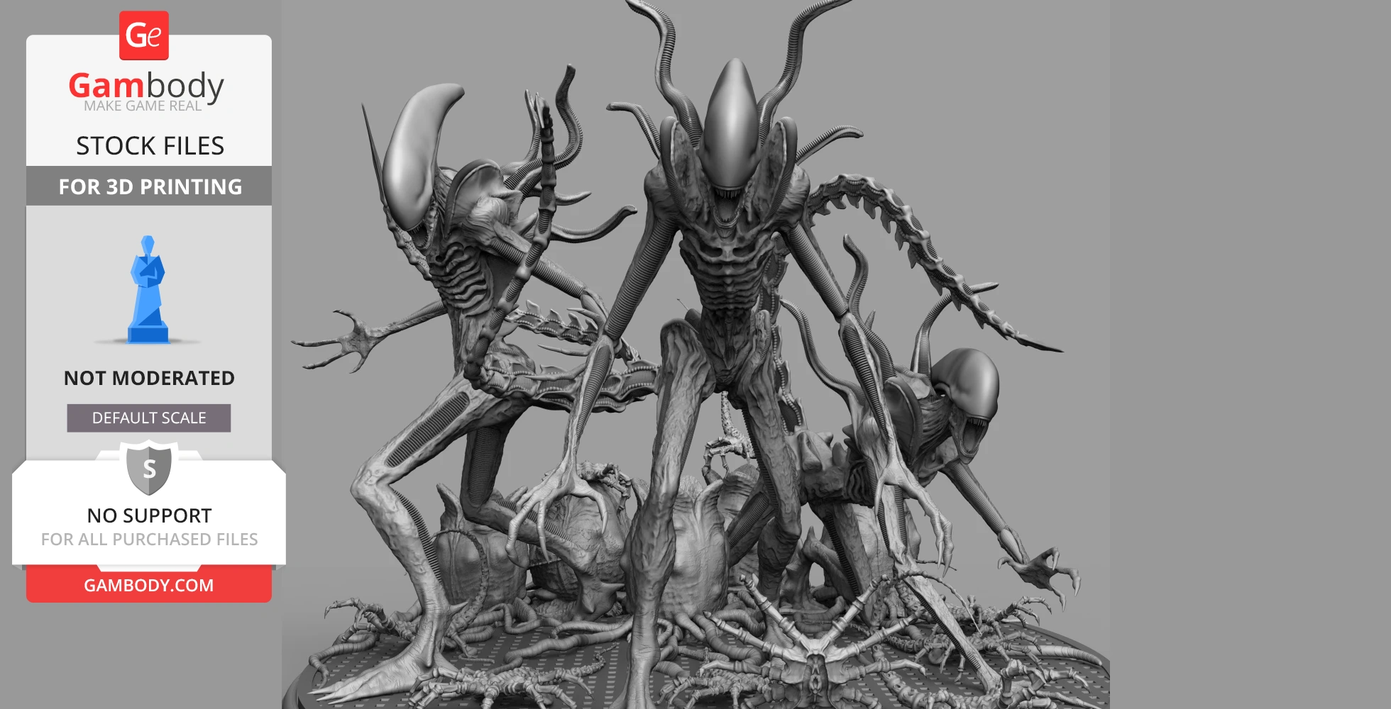 Buy Alien Xenomorph Slenders with Eggs and Facehuggers