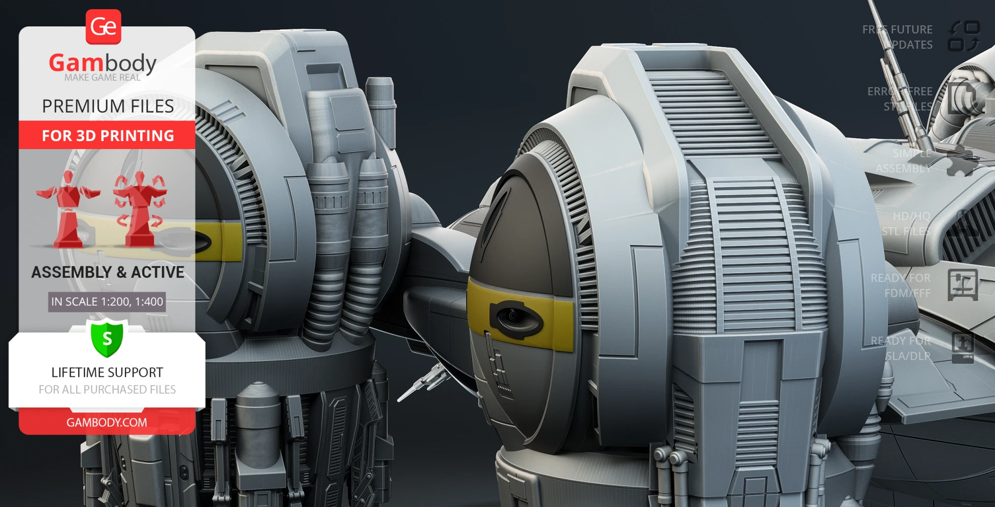 Highly detailed 3D model of USCSS Prometheus ship's section, featuring intricate machinery and textures.