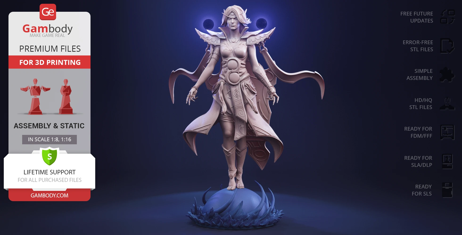 Buy Xal'atath 3D Printer Files | Assembly