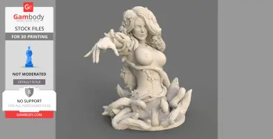 Poison Ivy Hiedra venenosa render bust.JPG