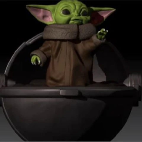 preview of Baby Yoda Grogu