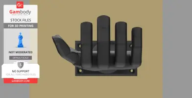 Hand-Shaped Wall-Mounted Headphone Hanger.2.jpg