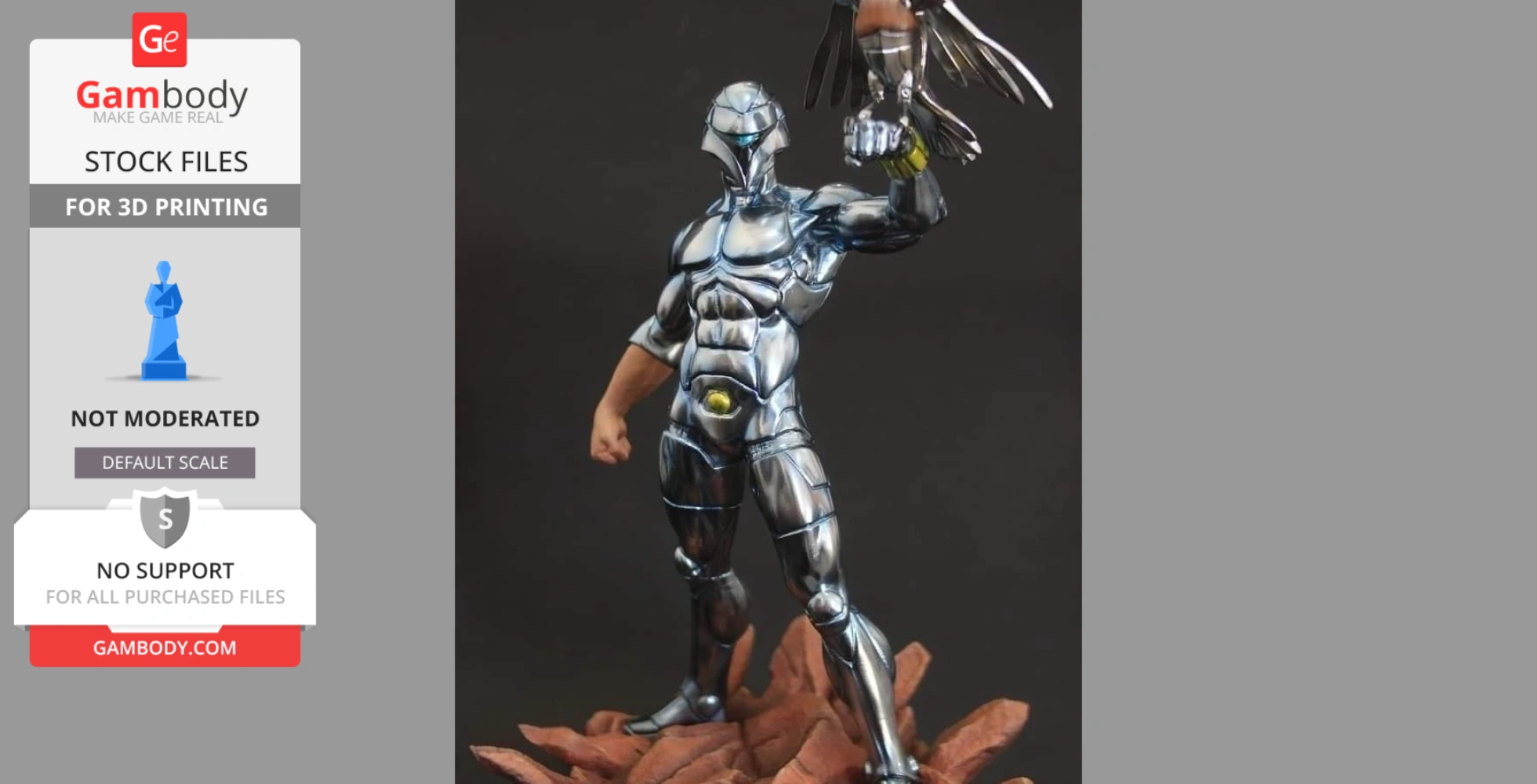 Buy Quicksilver Silverhawks Fanarts collection by CG Pyro 3D Printing