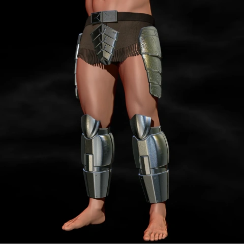 preview of Predator Armor Legs Scale 1:1