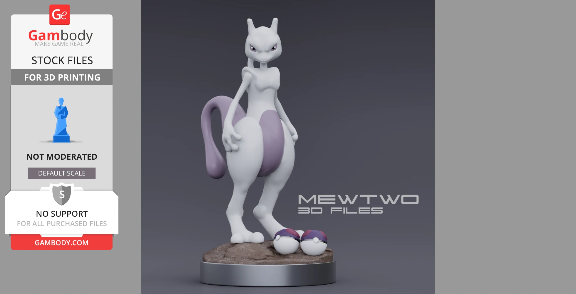 Buy Mewtwo figurine