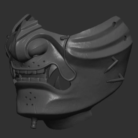 preview of Ghost of Tsushima Mask