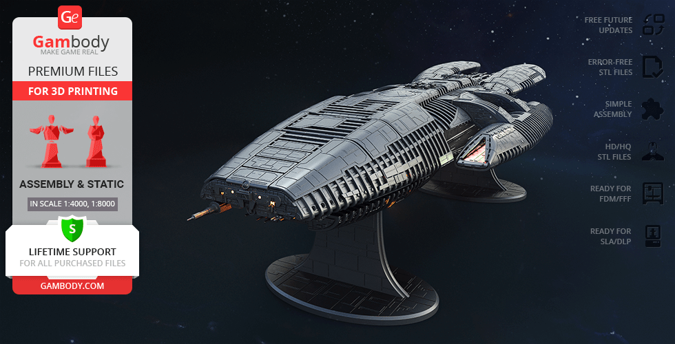 battlestar galactica ship